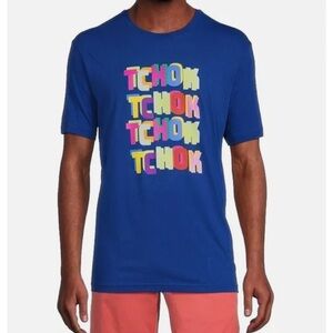 Daniel Cremieux TCHOK Tee Shirt Size L Mazarine Blue